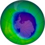 Antarctic Ozone 1999-10-25